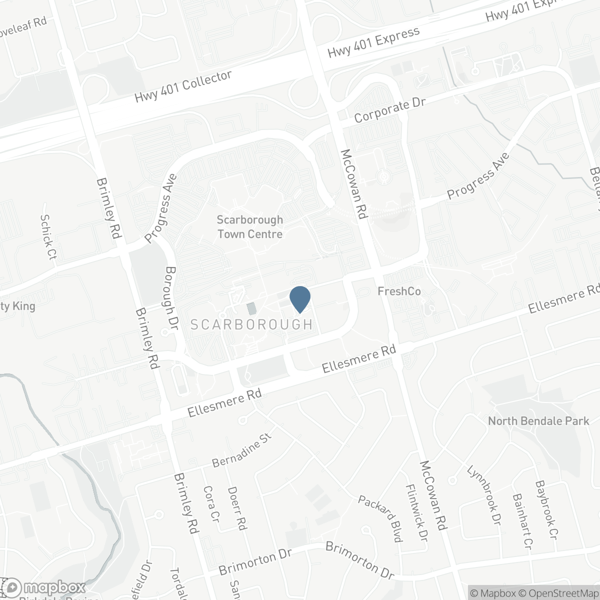 PH#3603 - 70 TOWN CENTRE COURT, Toronto, Ontario M1P 0B2